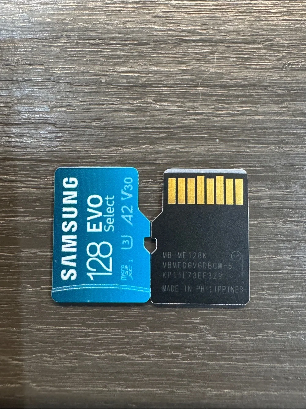SAMSUNG EVO Select Micro SD-Memory-Card, 128GB microSDXC 130MB/s Full HD & 4K